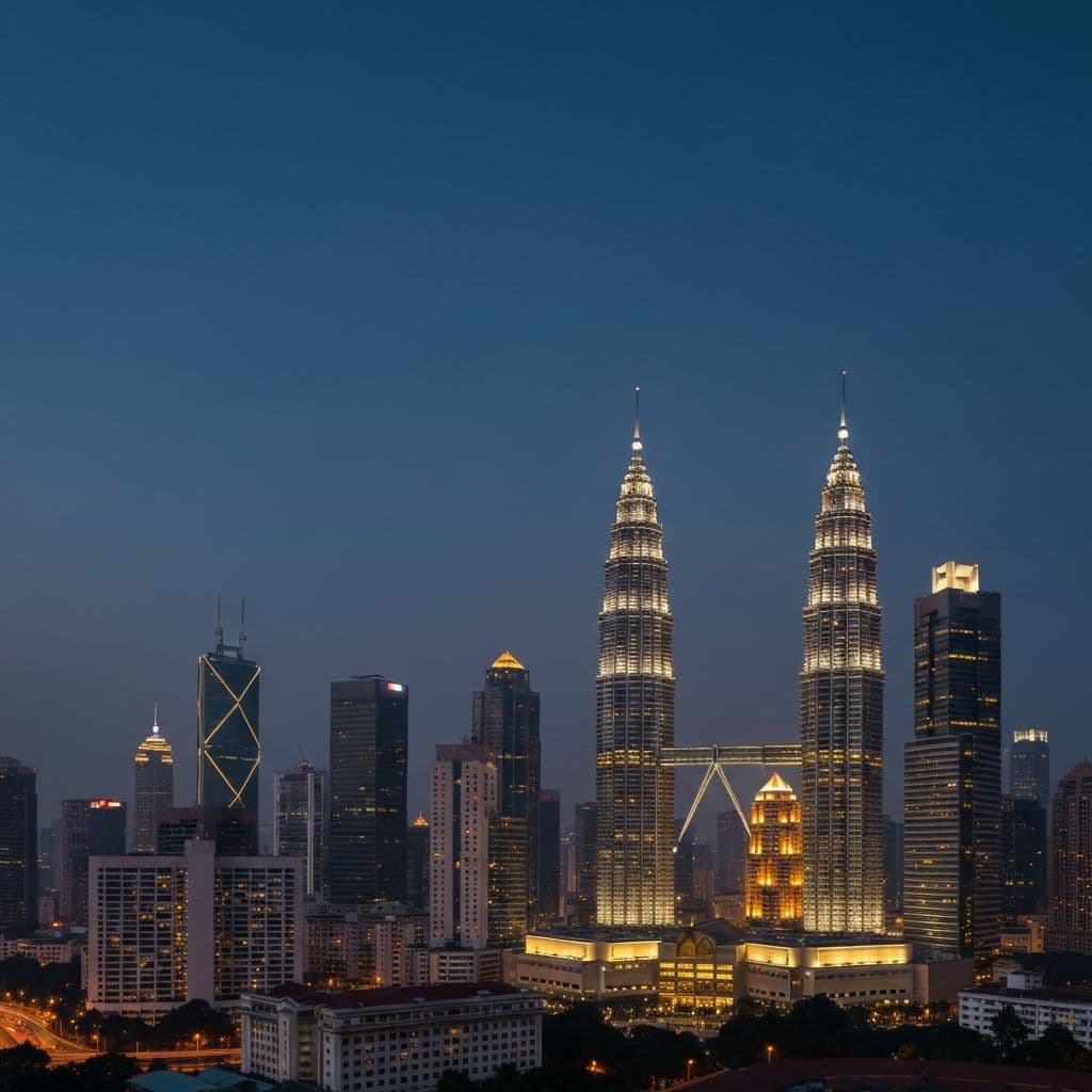 Kuala Lumpur skyline representing business support coverage across Malaysia